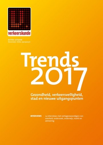 Verkeerskunde Trends 2017